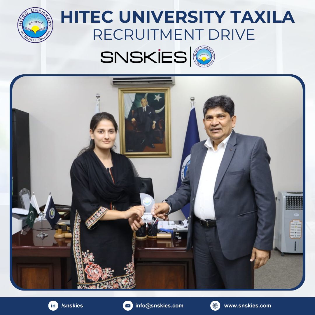 HITEC University Taxila Recruitment Drive