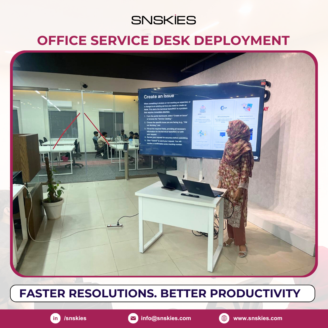 Seamless Office Service Desk Rollout: A Team Effort to Remember