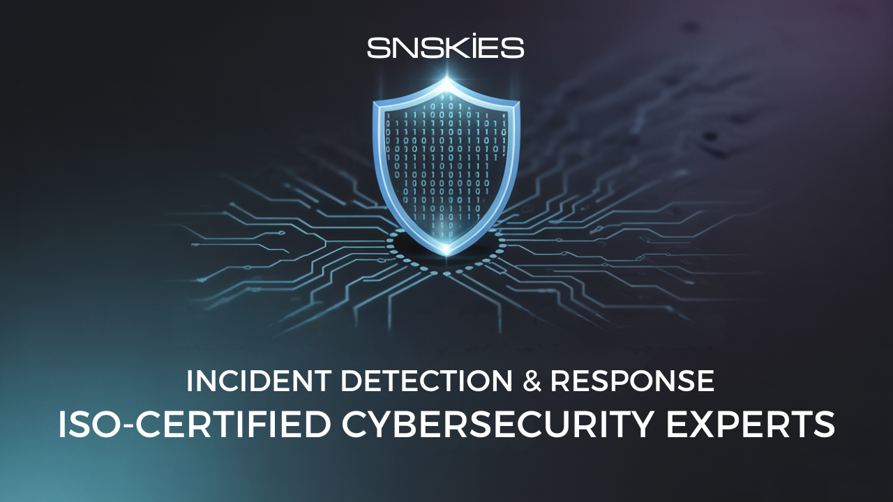 SNSKIES Incident Detection & Response | ISO-Certified Cybersecurity Experts