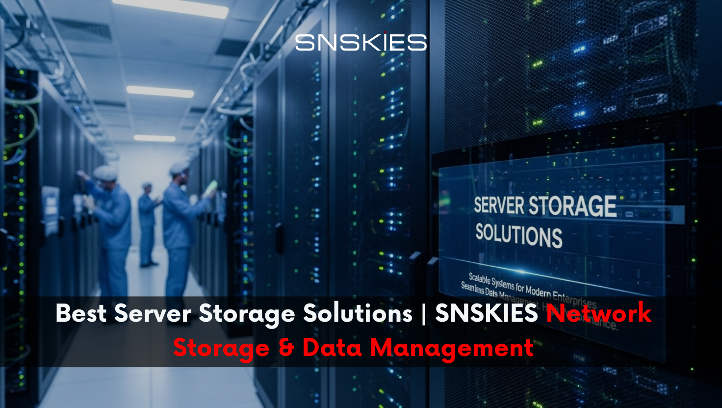Best Server Storage Solutions | SNSKIES Network Storage & Data Management