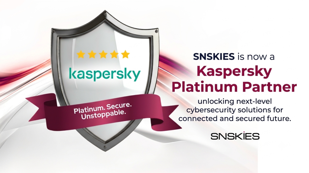 snskies & kaspersky partnersip