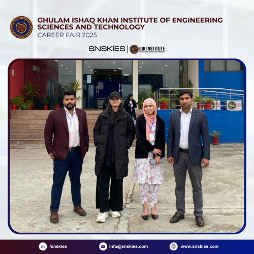 SNSKIES at GIKI Career Fair 2025: Connecting Talent with Cybersecurity Innovation