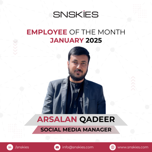Employee of the Month – January 2025!