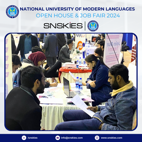 NUML open house & job fair 2024